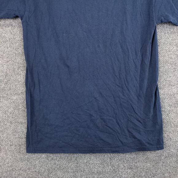 FedEx Employee T Shirt Womens Size M Blue Graphic Logo Spell Out - Picture 11 of 12